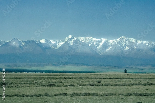 Obraz landscape with sky and clouds