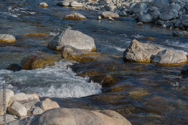 Fototapeta rocks in the water