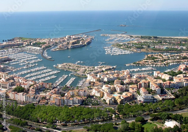 Obraz Cap d'Agde, port