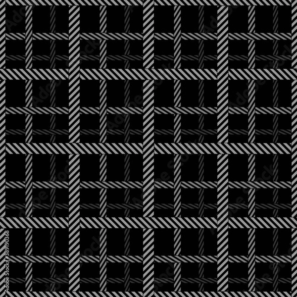Fototapeta Abstract seamless pattern with mesh grid. Grate, backgrounds, texture, textile