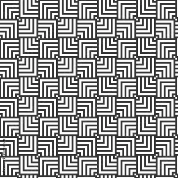 Obraz seamless overlapping pattern with a transforming effect
