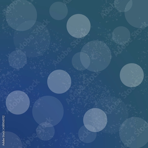Fototapeta abstract blue background with bokeh