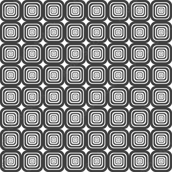 Fototapeta Seamless ornamental vector geometric patterns and swatches. White and grey geometric oriental backgrounds.