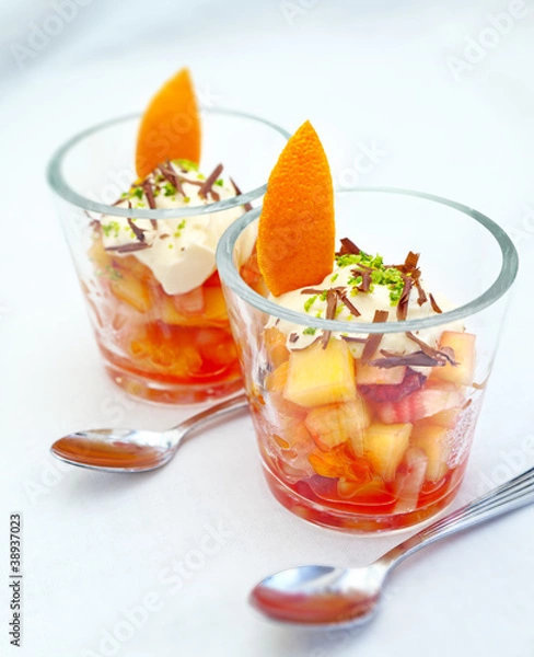 Fototapeta Fruit dessert