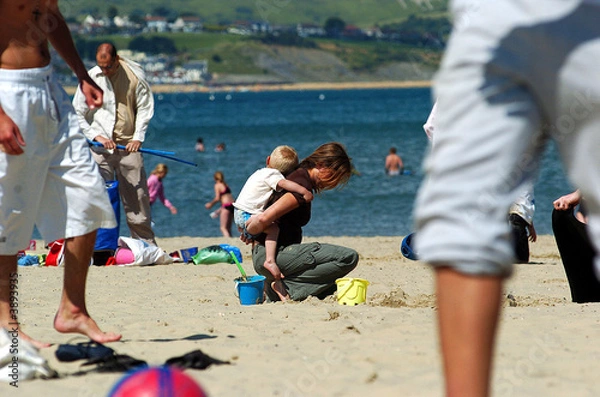 Obraz Divorced Single mother