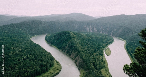 Obraz view of Mana river