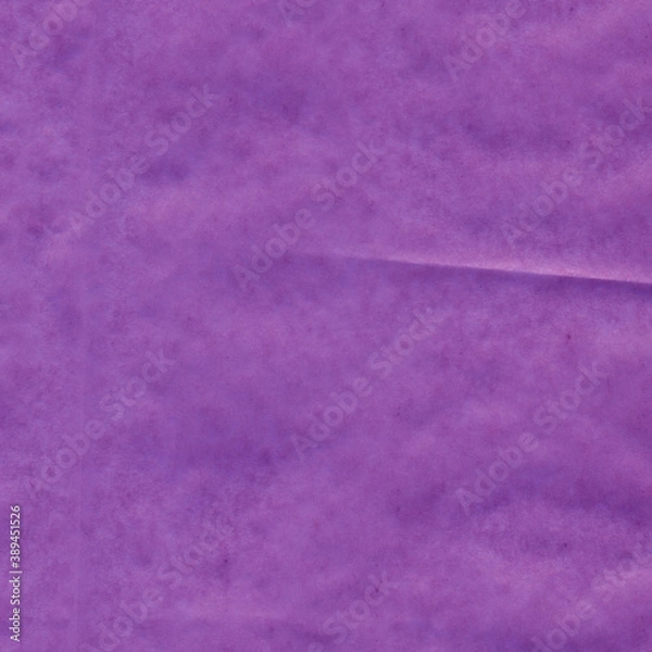 Fototapeta Violet vintage and old looking crumpled paper background. Retro cardboard texture. Grunge paper for drawing. Ancient book page. Present wrapping.
