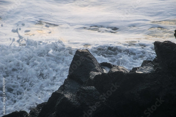 Obraz waves on the rocks