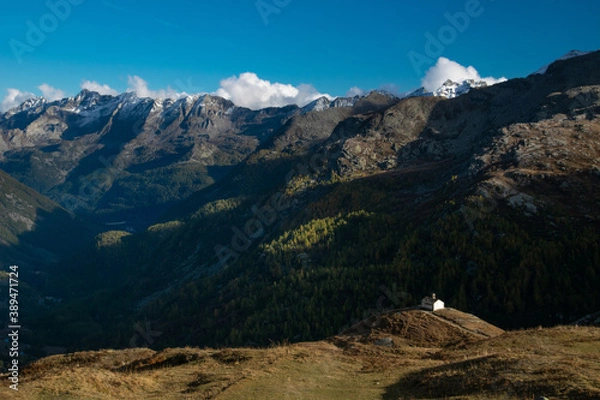 Obraz landscape with sky and clouds