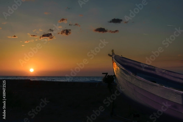 Obraz sunset on the beach