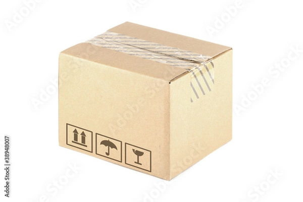 Fototapeta Carton box