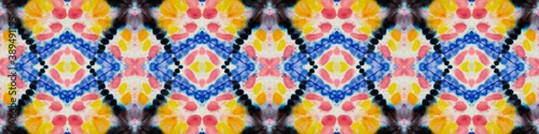 Obraz Grunge Texture. Tie Dye Watercolour Fabric.