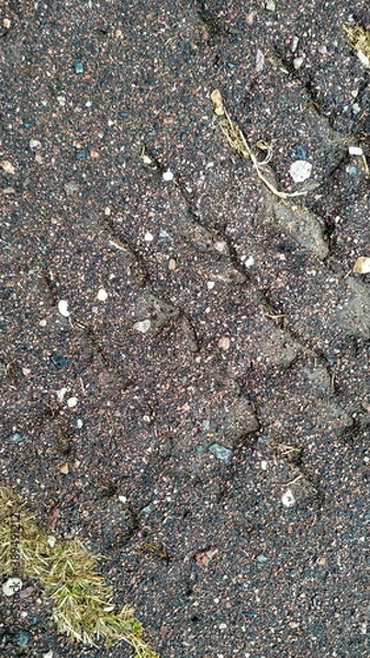 Obraz Earthquake Road. Vertical Abstract Backdrop. 