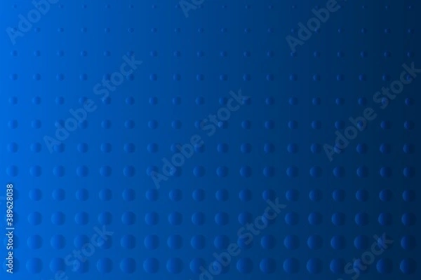 Fototapeta Textured blue background with 3d circles. Abstraction blue background with circles on the surface. Balls on a blue background. Vector illustration.