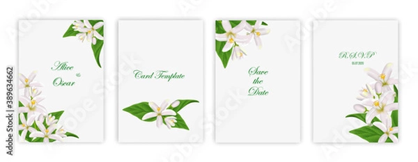 Fototapeta Trendy abstract square art templates . Suitable for social media posts, mobile apps, banners design and internet ads. Graphic gold brochure.Luxury vector illustration.
