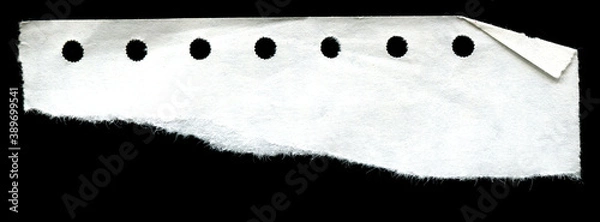 Obraz old vintage torn paper texture background