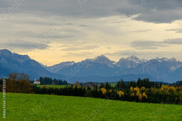 Fototapeta Allgäuer Alpen