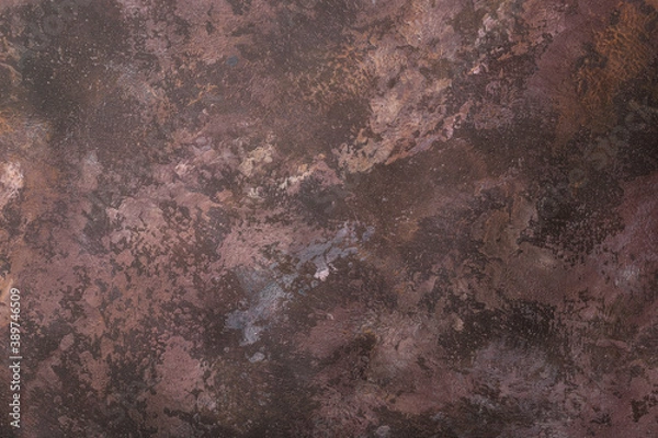 Fototapeta Modern abstract background of red and pink colors, canvas texture, place for text