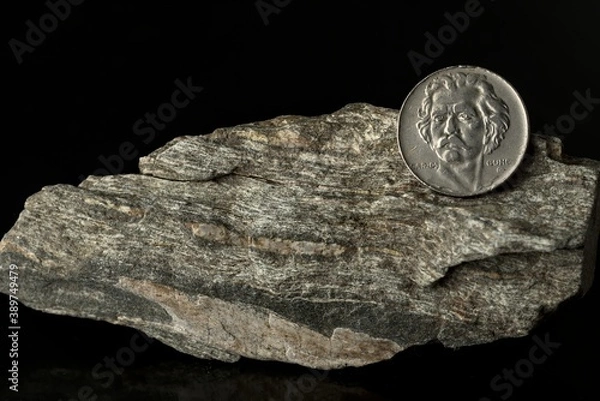 Obraz stone isolated on black