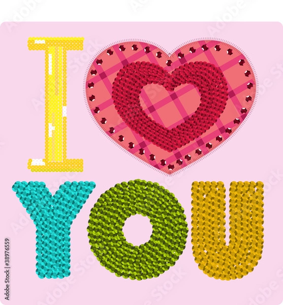 Obraz I love you