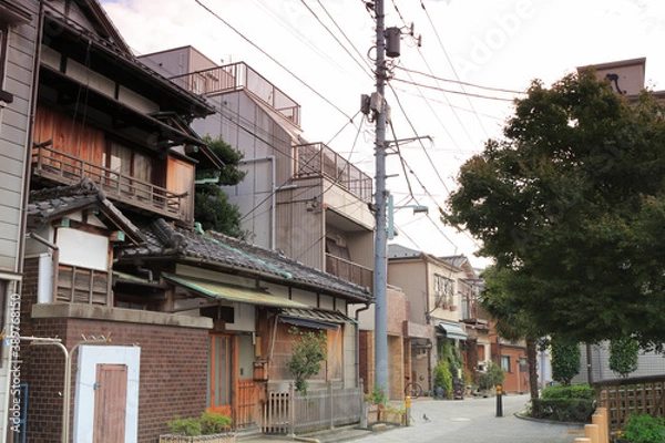 Fototapeta 佃島界隈