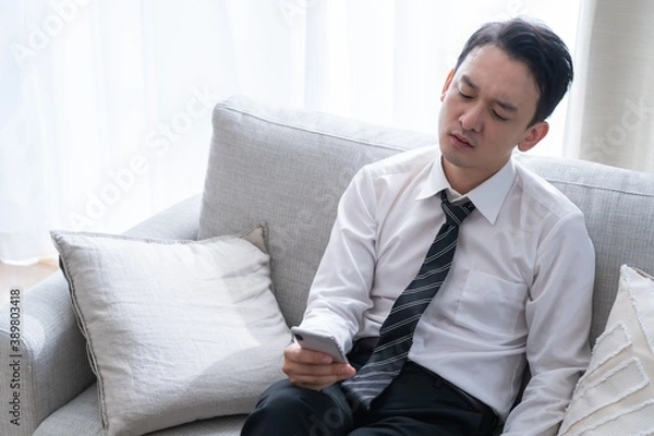 Fototapeta アジア人　男性