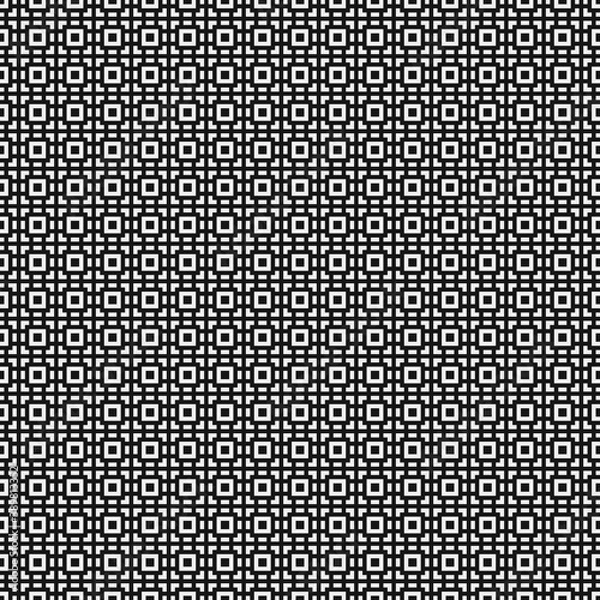 Fototapeta Abstract Cross Pattern Dots generative computational art illustration