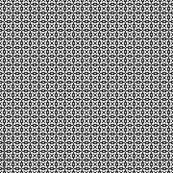 Fototapeta Abstract Cross Pattern Dots Logo generative computational art illustration