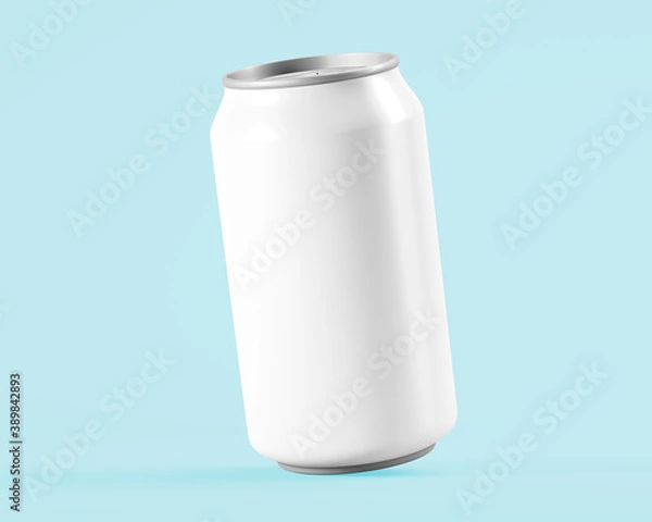 Fototapeta beer can floating