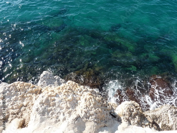 Obraz sea and rocks in Benidorm