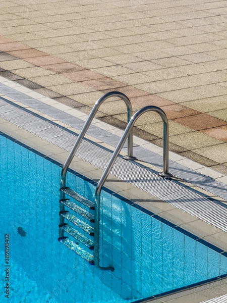 Fototapeta pool ladder