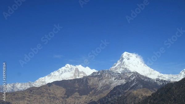 Fototapeta 네팔 푼힐