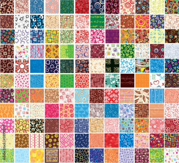 Obraz Big collection patterns on different topics
