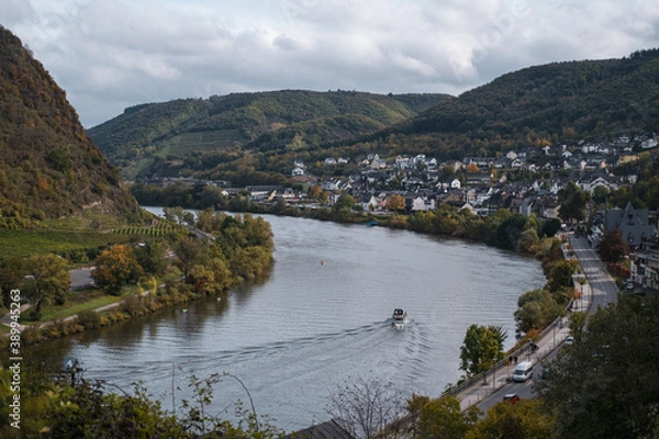 Obraz Boot auf dem Rhein