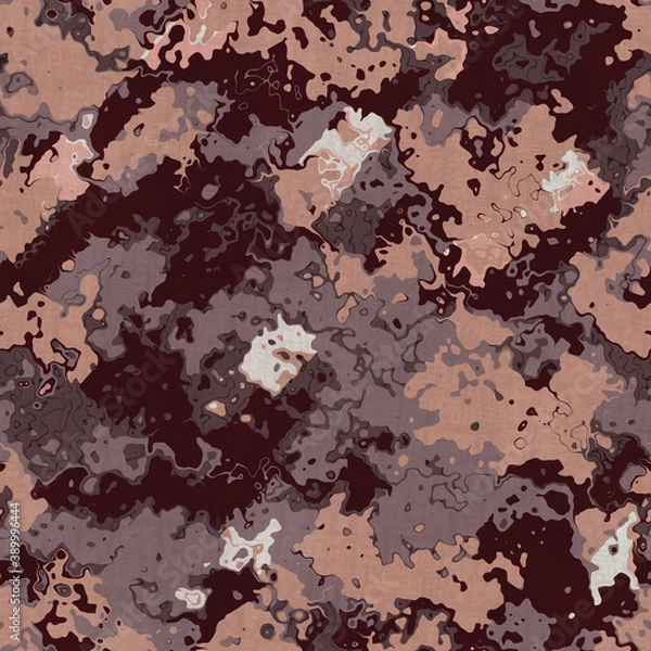 Fototapeta 40 Camouflage Seamless Pattern - 4K resolution -pixelated camo - facric pattern