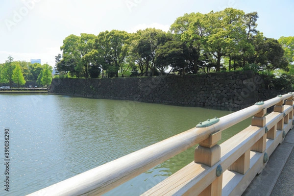 Fototapeta 和田倉濠　和田倉橋