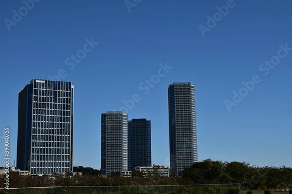 Fototapeta 二子玉川の風景	