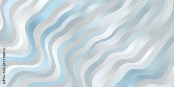 Fototapeta Light BLUE vector template with lines.