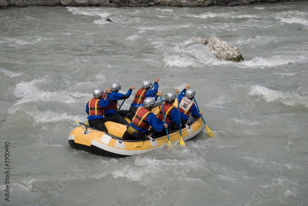 Obraz rafting