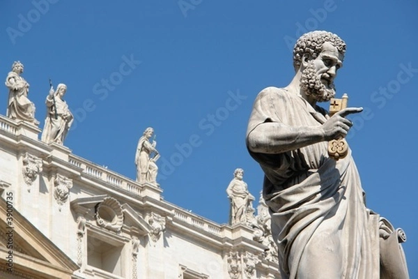 Obraz Świętego Piotra w Watykanie