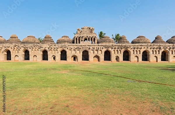 Obraz Elephant Stables, Hampi, India
