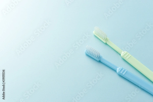 Obraz 2本の歯ブラシ