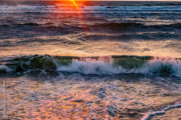 Obraz ocean beach sunset