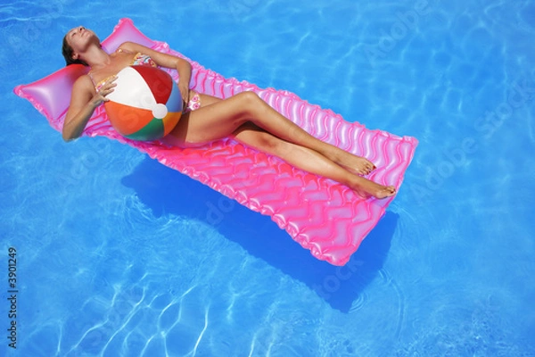 Obraz Mujer Tomando el Sol