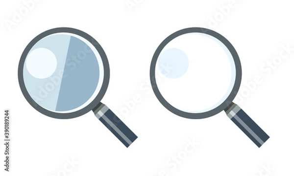 Obraz 虫眼鏡のイラスト素材