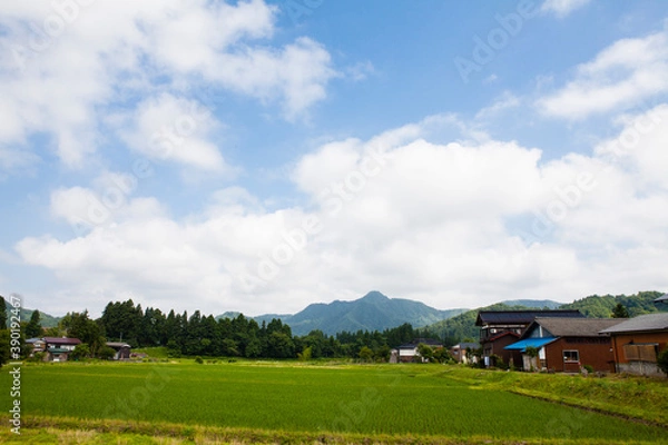 Obraz 三条市の風景