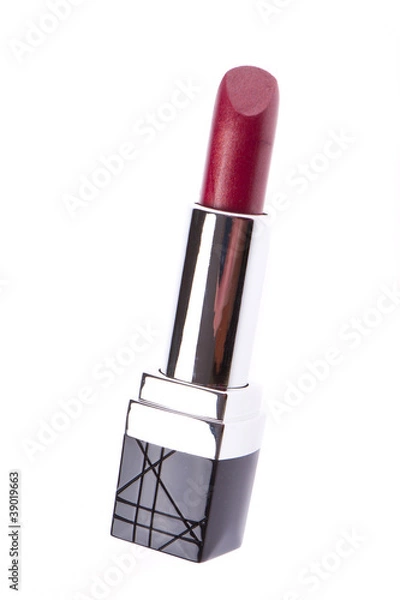 Obraz lipstick on white background