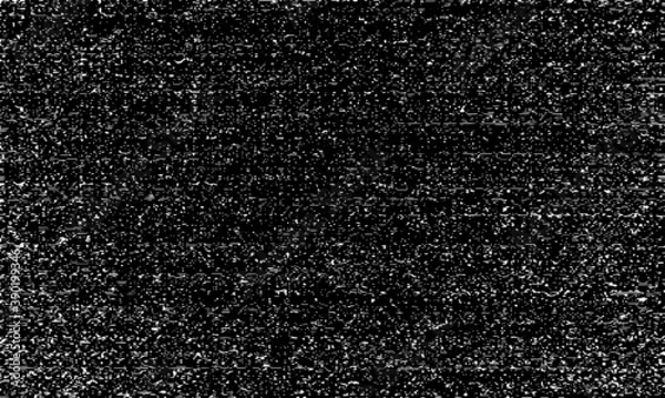 Fototapeta Vector fabric texture. Distressed texture of weaving fabric. Grunge background. Abstract halftone vector illustration. Overlay to create interesting effect and depth. Black isolated on white. EPS10.