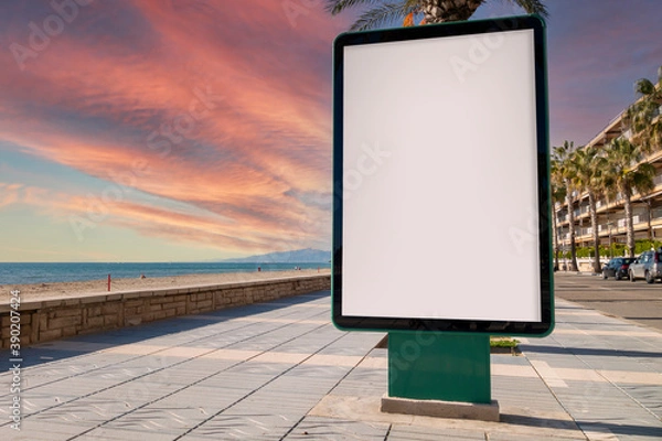 Obraz Blank billboard mock up