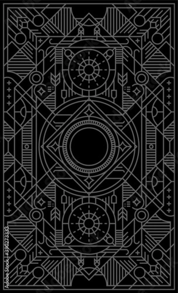 Obraz Playing card vector eps design for creative content background